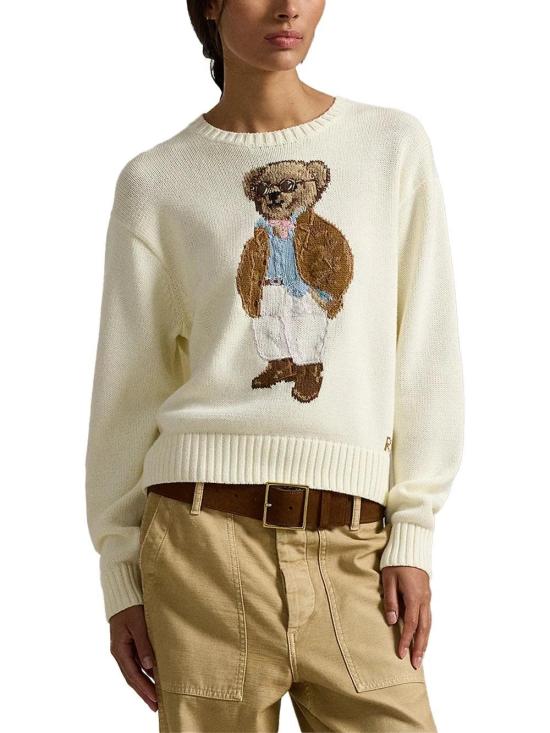  랄프 로렌 스웨터 01a03d6a 1be2 7697 9598 d3f845394e47 BEIGE - RALPH LAUREN