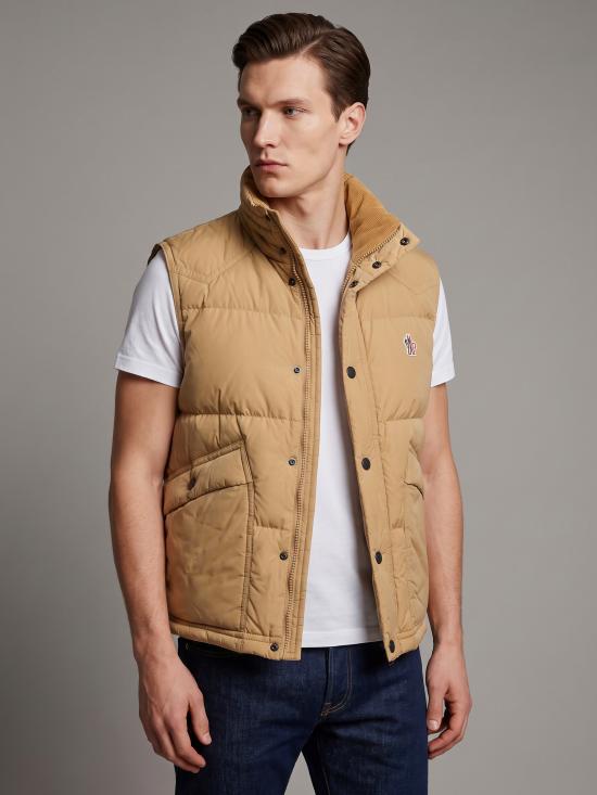26FW 몽클레어 베스트 L20971A00042 BEIGE - MONCLER