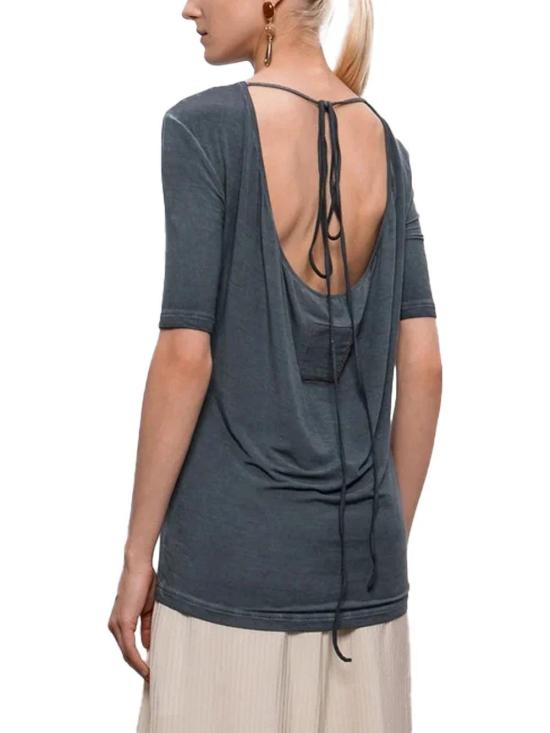  우마 왕 폴로 티셔츠 01a03d69 7931 7847 be6f e54d3a341c6c BLUE - UMA WANG