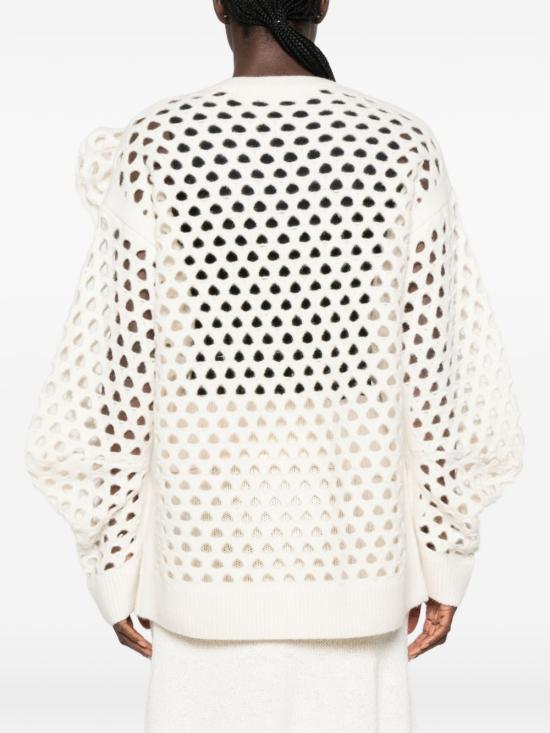 26FW 블루마린 스웨터 RF6160MAB35 X0817 BIANCO - BLUMARINE