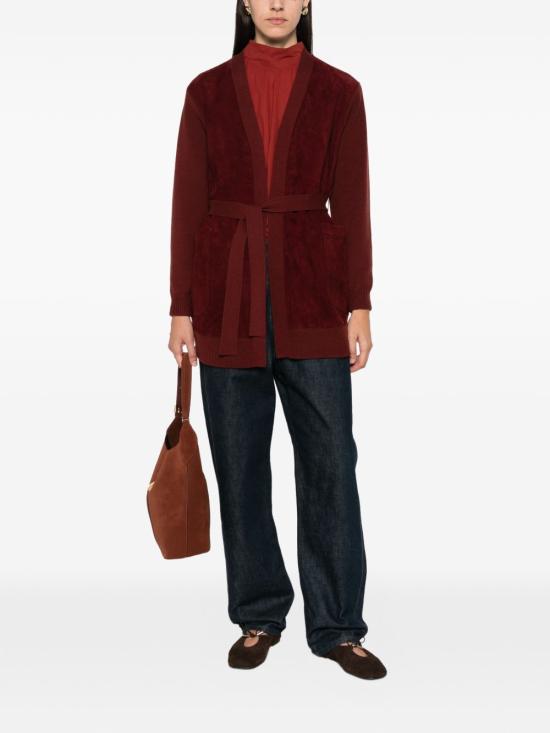 26FW 막스마라 가디건 2621346193600 117F006 BORDEAUX - MAX MARA