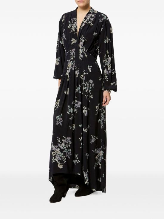 26FW 이자벨마랑에뚜왈 미디 원피스 RO1100FA D3J02E01BK NERO - ISABEL MARANT ETOILE