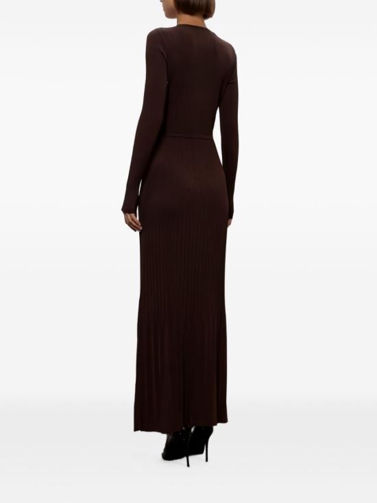 26FW 트윈셋 미디 원피스 262TT3450 11946 MARRONE - TWINSET