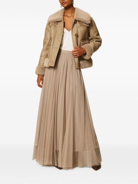26FW 트윈셋 숏 스커트 262TT2154 00369 BEIGE - TWINSET