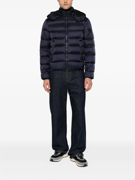 26FW 몽클레어 래븐락 후드 쇼트 다운 재킷 L20911A00141599Q0 780 BLU - MONCLER