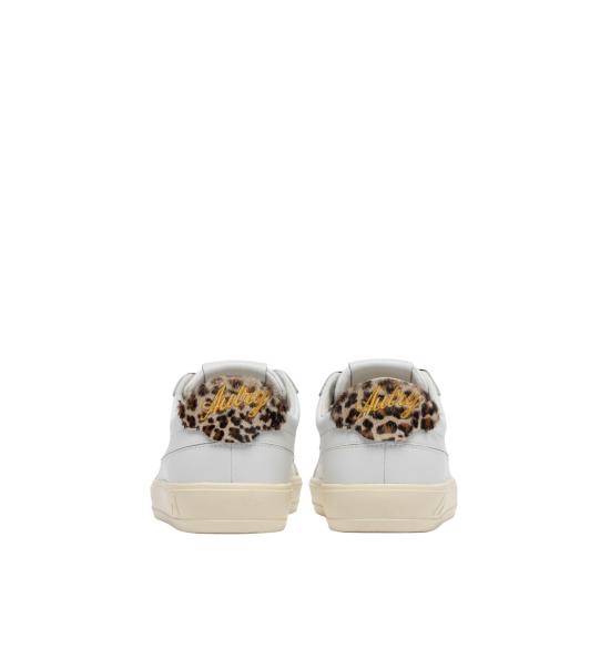 26FW 오트리 WINDSCAPE 로우 스니커즈 스웨이드 SCLWJU04 WHT LEOPRINT - AUTRY