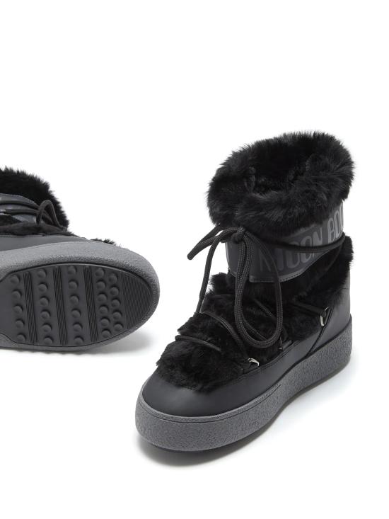 26FW 문부츠 엘트랙 포우 퍼 부츠 2450130 N001 BLACK - MOON BOOT