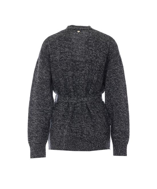 26FW 리우조 스웨터 WF6382M A27SL9288 BLACK - LIU JO