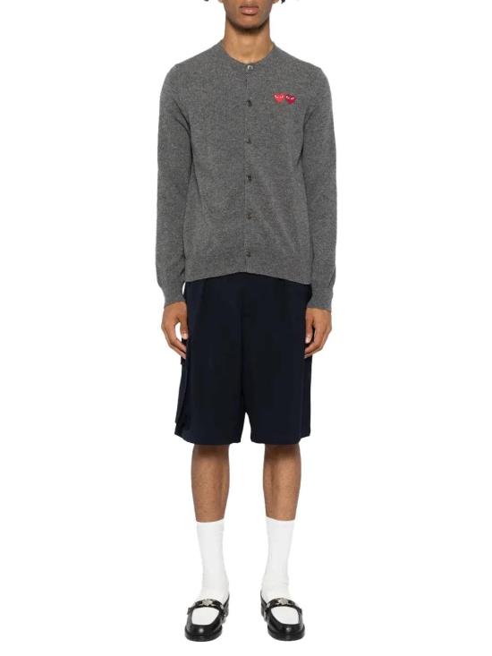 꼼데가르송 니트웨어 01a03d69 60b3 7d94 bc47 e494c0eeb990 GRAY - COMME DES GARCONS