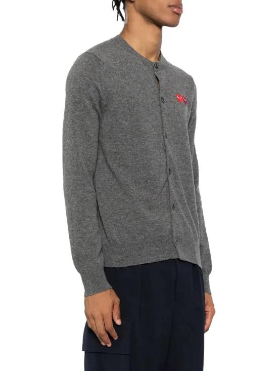  꼼데가르송 니트웨어 01a03d69 60b3 7d94 bc47 e494c0eeb990 GRAY - COMME DES GARCONS