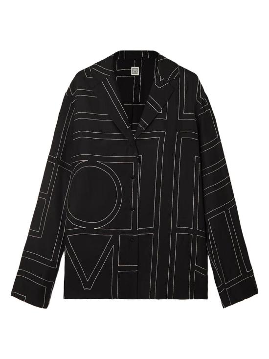  토템 셔츠 01a03d69 5555 71f0 a651 ea86a96f2de2 BLACK - TOTEME