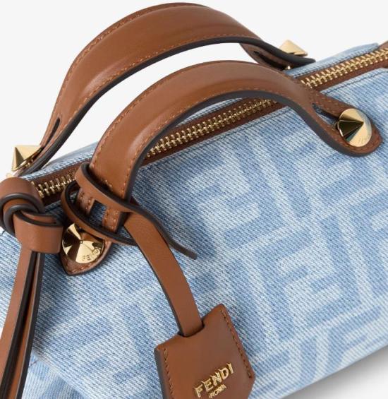 26FW 펜디 바이 더 웨이 소프트 FF 데님 미니백 8BS098 AY6QF1WM6 BLUE - FENDI