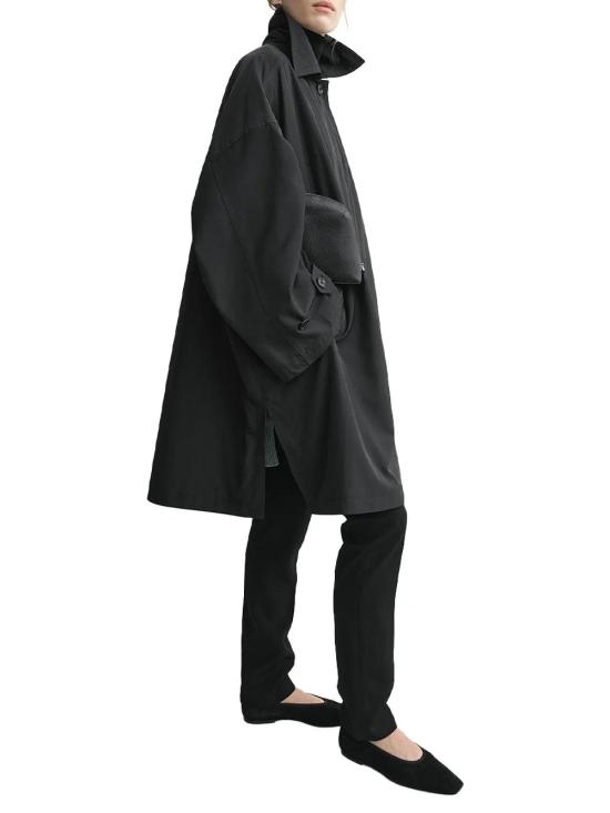  토템 코트 01a0a4b4 cf0b 705a b9cc adc56665719c BLACK - TOTEME