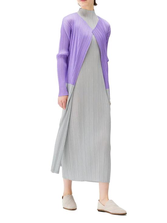  이세이 미야케 코트 01a03d69 a22d 74d1 b69d e6bda66a41e6 PURPLE - ISSEY MIYAKE