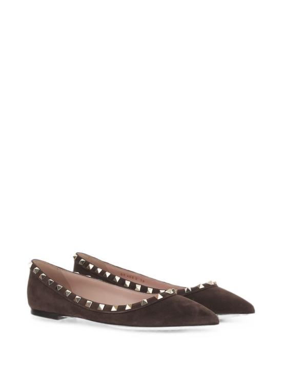 26FW 발렌티노 가라바니 플랫 슈즈 9W2S0403 CVB0TO EBONY BROWN - VALENTINO GARAVANI