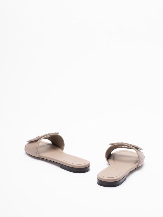26SS 펜디 바게트 시에나 레더 슬라이드 8R8136 AQY2F1MXM TORTORA - FENDI