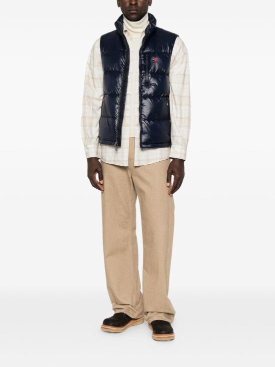 26FW 폴로 랄프로렌 베스트 710P06138 500 BLU - POLO RALPH LAUREN