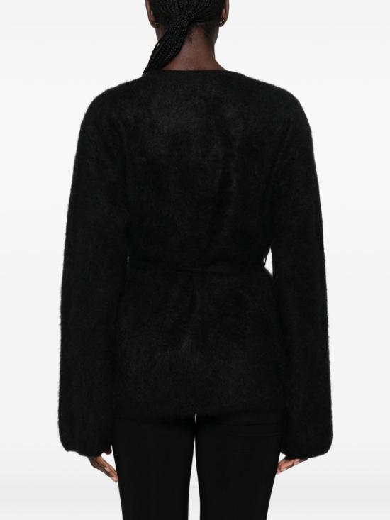26FW 소프트 고트 가디건 FW25SF24077 BLACK NERO - SOFT GOAT