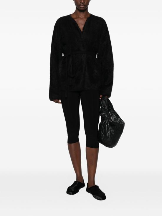 26FW 소프트 고트 가디건 FW25SF24077 BLACK NERO - SOFT GOAT