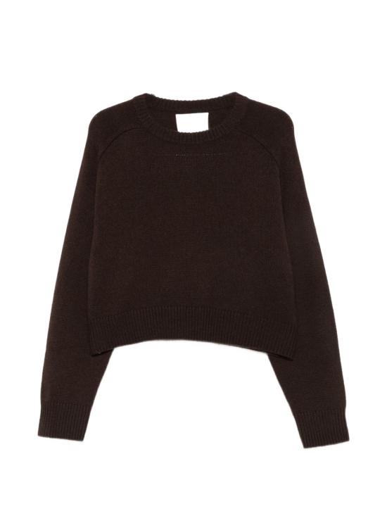 26FW 소프트 고트 긴팔 티셔츠 S2524590 MOCHA MARRONE