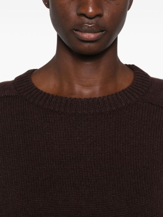 26FW 소프트 고트 긴팔 티셔츠 S2524590 MOCHA MARRONE - SOFT GOAT