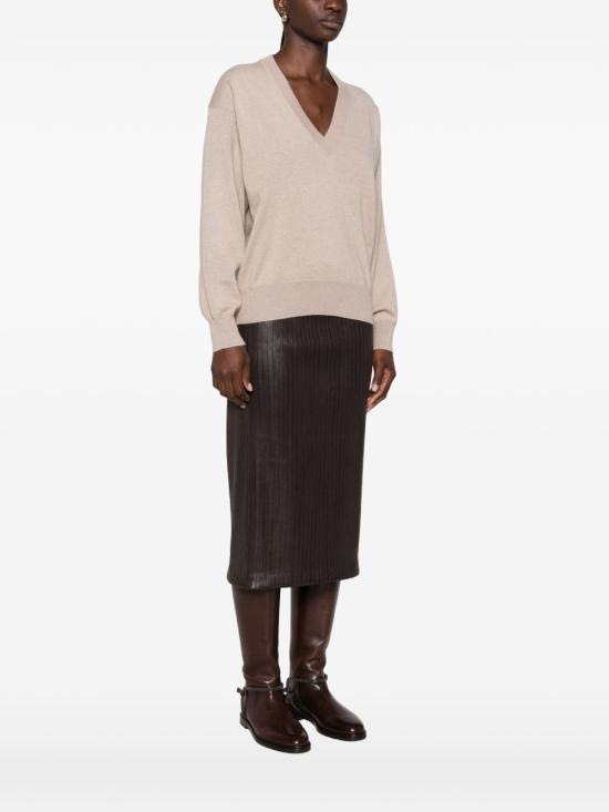 26FW 브루넬로 쿠치넬리 스웨터 M12244412 C9991 BEIGE - BRUNELLO CUCINELLI