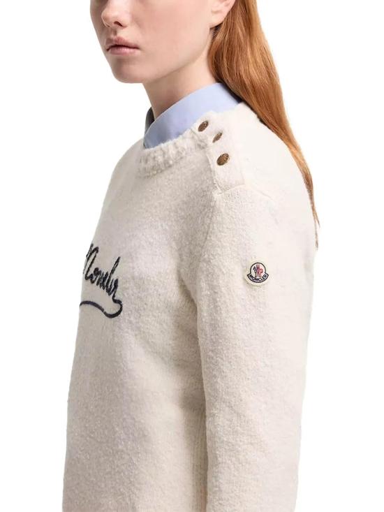  몽클레어 스웨터 01a03d6a 4cd9 71c3 baba a9e3a1fdf34f WHITE - MONCLER