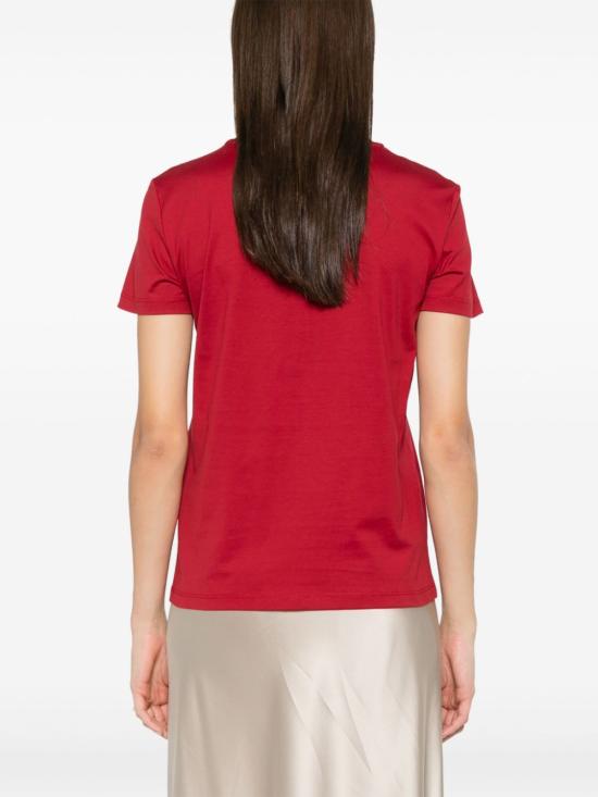  막스마라 폴로 티셔츠 01a03d6b 601c 7e20 b66f 4653c87784ba RED - MAX MARA