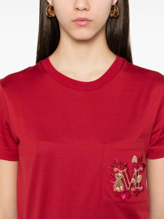  막스마라 폴로 티셔츠 01a03d6b 601c 7e20 b66f 4653c87784ba RED - MAX MARA