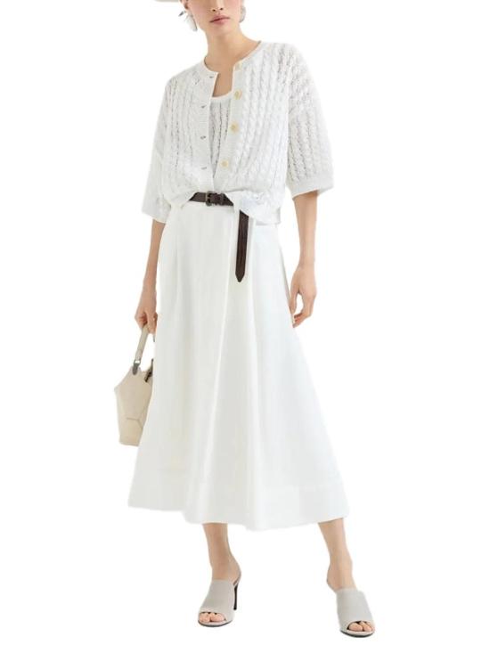  브루넬로 쿠치넬리 니트웨어 01a03d69 22ea 7091 ba69 69dab5b103a8 WHITE - BRUNELLO CUCINELLI