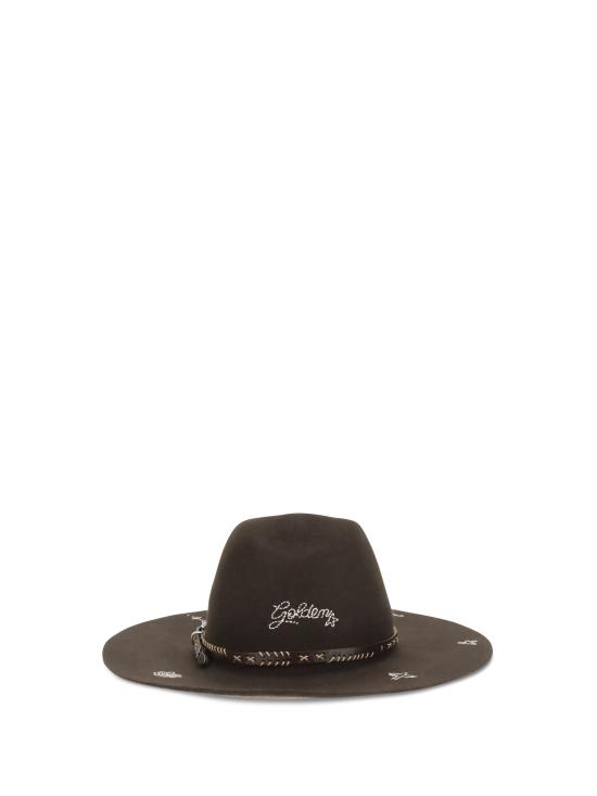 26FW 골든구스 모자 GUP02719 P00272755381 DARK BROWN