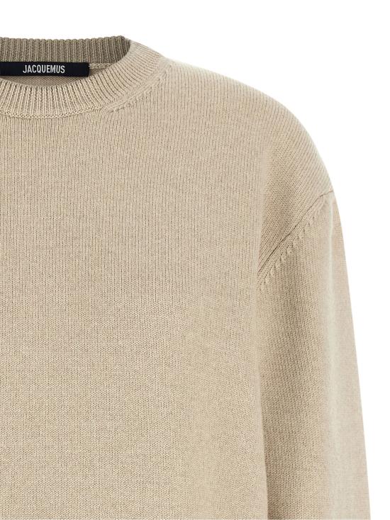 26FW 자크뮈스 가디건 26HSWW00644AK00347130 Beige - JACQUEMUS