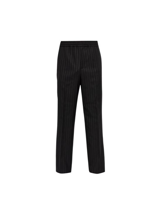 26FW 베르사체 스트레이트 팬츠 1019897 1A192071B000 BLACK