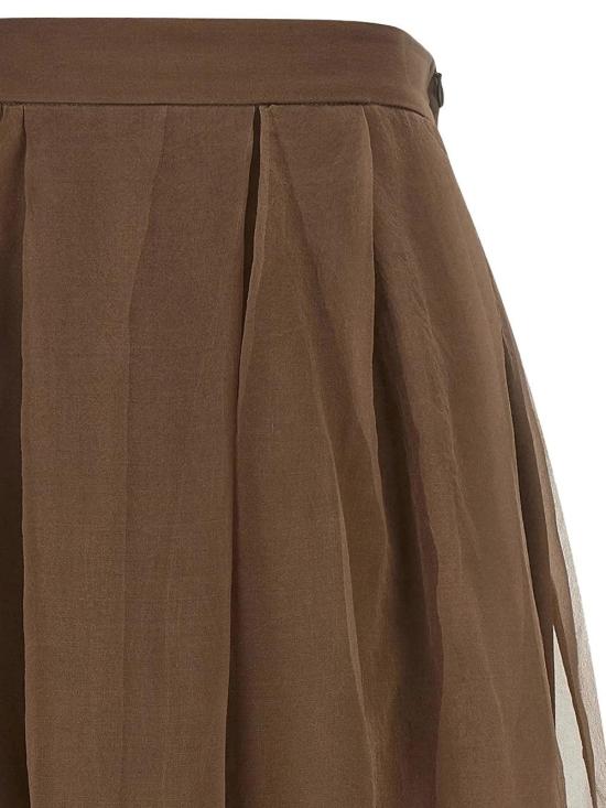  브루넬로 쿠치넬리 스커트 01a0a4b4 ce89 7fb6 bcb3 d9a9251b2318 BROWN - BRUNELLO CUCINELLI