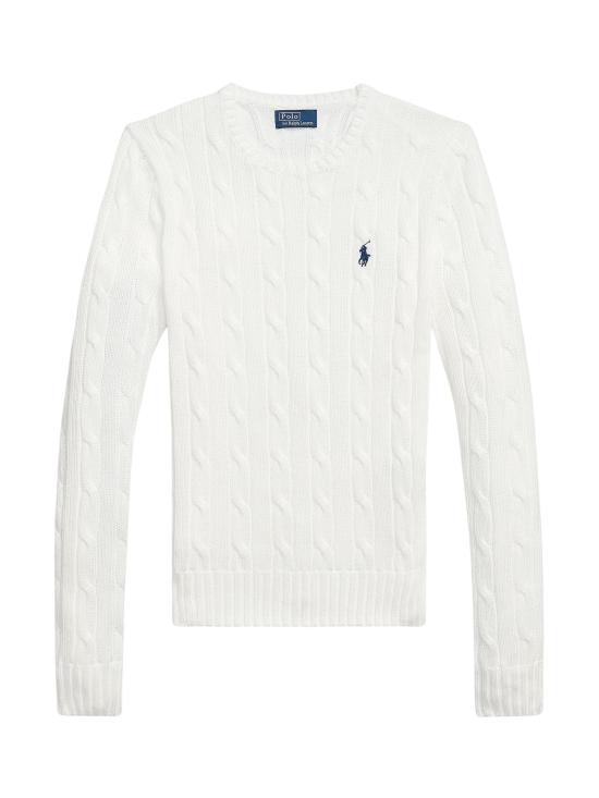 26FW 랄프 로렌 스웨터 211971869 007 WHITE