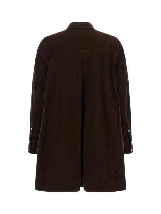 26FW 랄프 로렌 미디 원피스 211B22153 005 BROWN - RALPH LAUREN