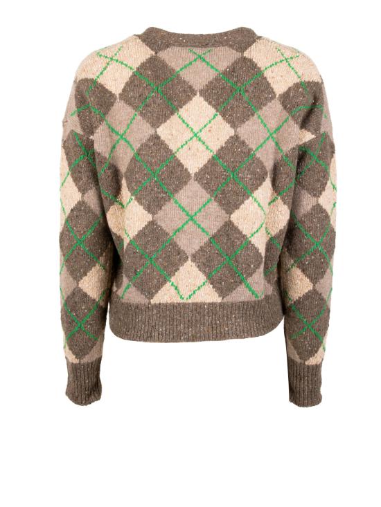 26FW 위켄드막스마라 가디건 2625346082600 ABILE001 DIS ARGYLE - WEEKEND MAX MARA