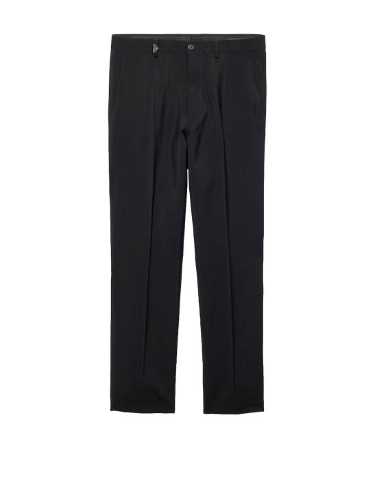 26FW 프라다 스트레이트 팬츠 UP0448 S OOO 6185F0002 NERO