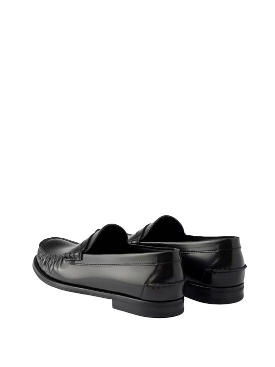 26FW 프라다 브러쉬드 레더 로퍼 2DB239 F X000 055F0002 NERO - PRADA