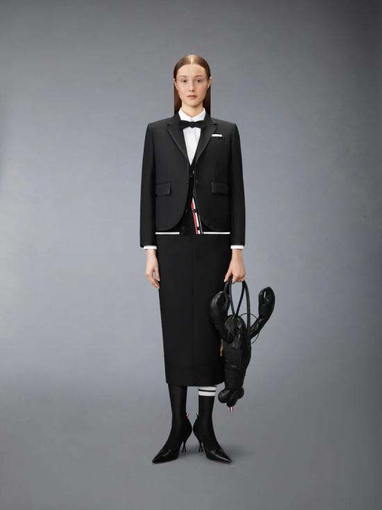  톰브라운 스커트 019eccc9 297b 77cd 9554 db441943fe56 BLACK - THOM BROWNE
