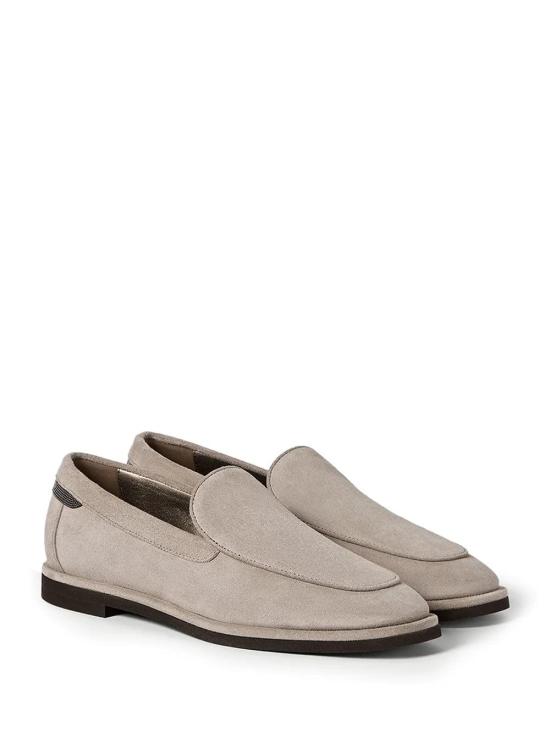  브루넬로 쿠치넬리 플랫 슈즈 01a0952a d4c8 7b93 9376 7409ad637231 GRAY - BRUNELLO CUCINELLI