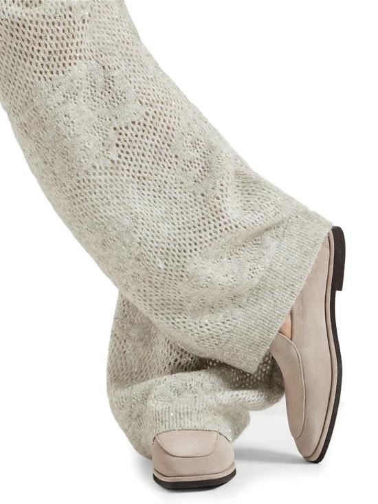  브루넬로 쿠치넬리 플랫 슈즈 01a0952a d4c8 7b93 9376 7409ad637231 GRAY - BRUNELLO CUCINELLI