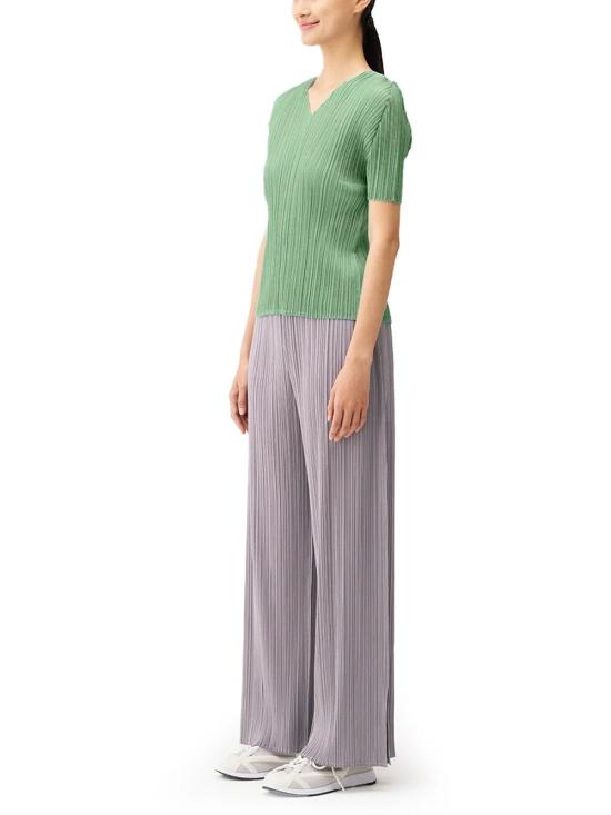  이세이 미야케 블라우스 01a03d6b 8c1f 736f bee6 6c796a8e5b60 GREEN - ISSEY MIYAKE