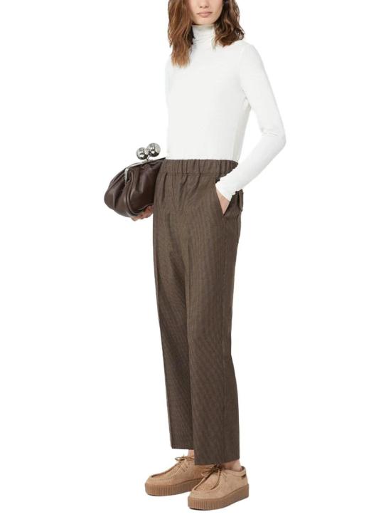  위켄드막스마라 팬츠 01a03d6a a1bd 7e6d 9535 c690be515c8d BROWN - WEEKEND MAX MARA