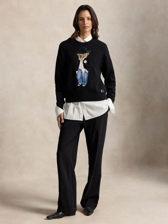 26FW 폴로 랄프로렌 스웨터 211B23918 001 NERO - POLO RALPH LAUREN