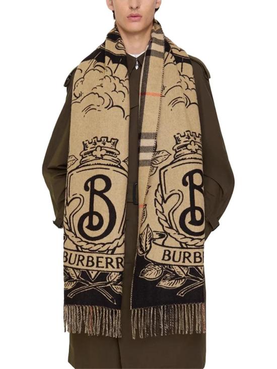  버버리 머플러/스카프 01a03d69 43bf 71c0 b105 791c4ce1b3f0 BEIGE - BURBERRY