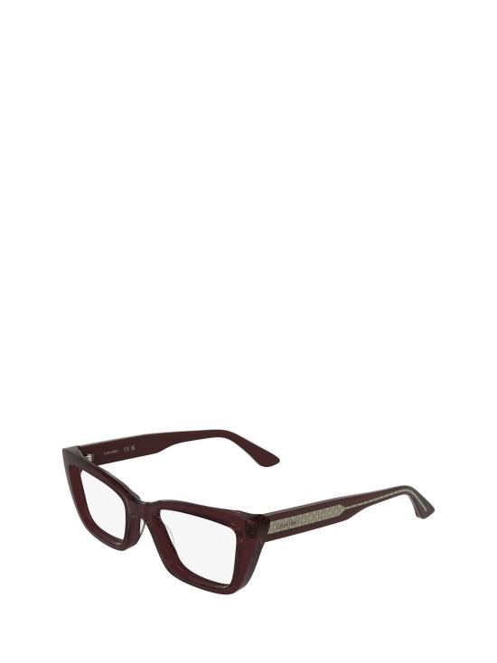 26FW 캘빈클라인 안경 CK25549 605 TRANSPARENT BURGUNDY - CALVIN KLEIN