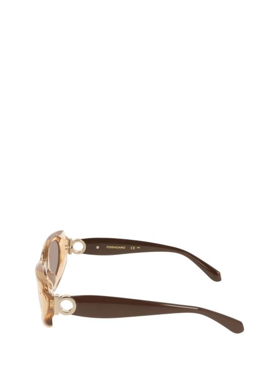 26FW 살바토레 페라가모 선글라스 SF2118S 213 TRANSPARENT LIGHT BROWN - SALVATORE FERRAGAMO