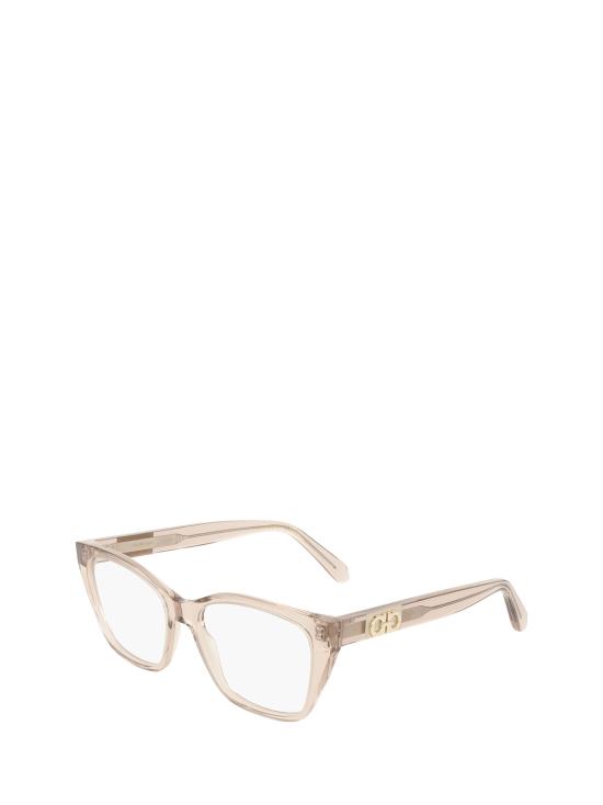 26FW 살바토레 페라가모 안경 SF3074 260 TRANSPARENT NUDE - SALVATORE FERRAGAMO