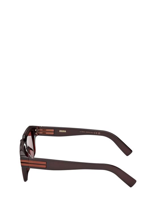 26FW 에르메네질도제냐 선글라스 EZ0283 69S SHINY BORDEAUX - ERMENEGILDO ZEGNA
